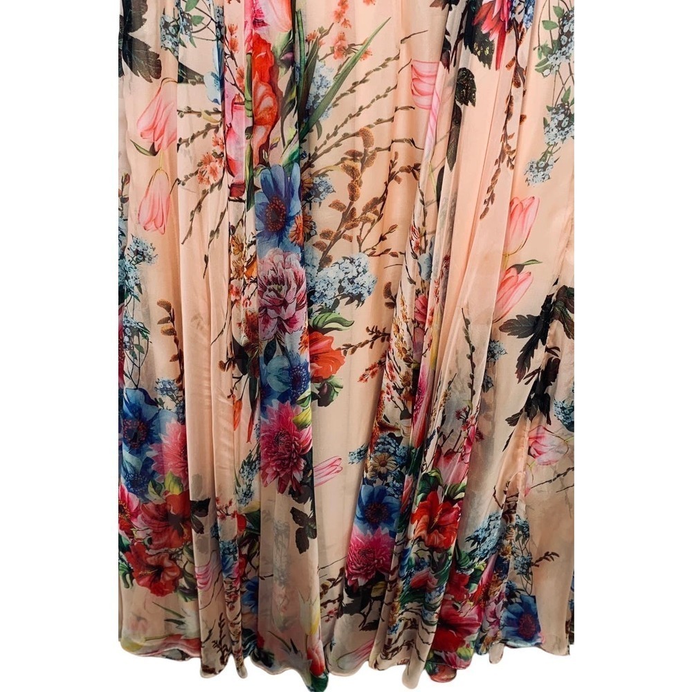 Eywasouls Malibu Claire Floral Maxi Dress Womens Size XS/S Long Sleeve $495 - Picture 14 of 15